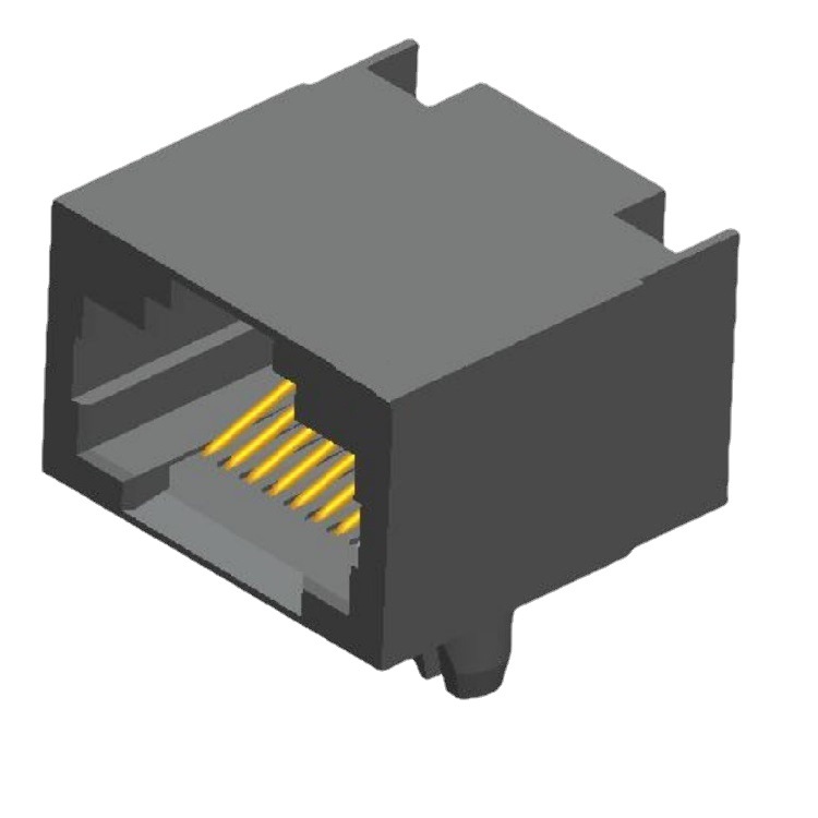 高品质RJ45母座   RJ45笔记本网络插座  网线RJ45插座沉板
