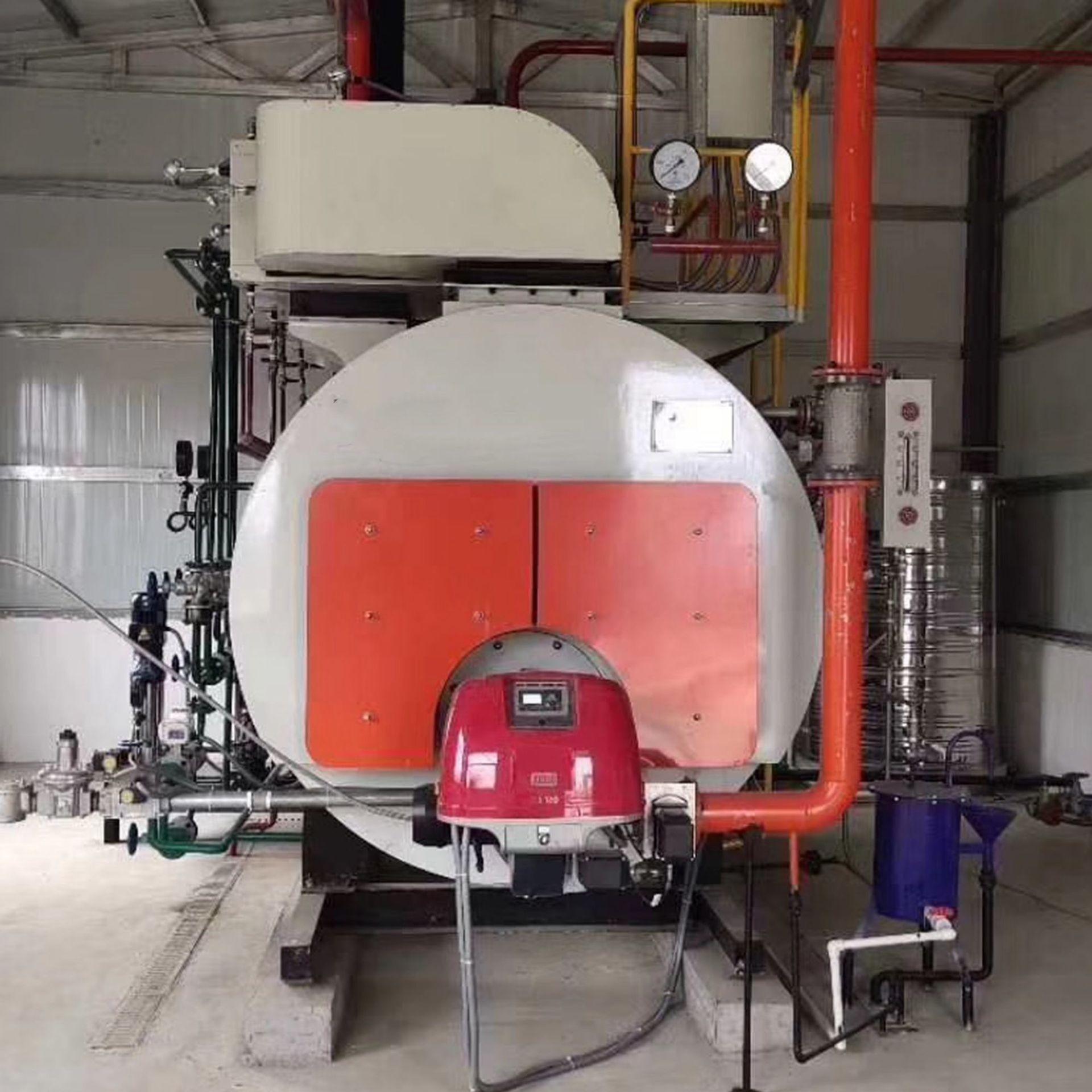 厂家WNS4-1.0-Y(Q)燃气锅炉 4吨燃气蒸汽蒸汽锅炉多少钱