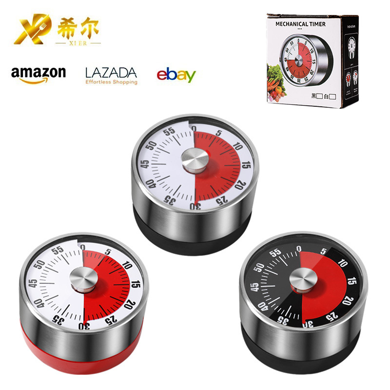 주방 타이머 요리 시간 타이밍 간단한 관리 타이밍 카운트다운 알림 스테인레스 스틸 자기 흡입