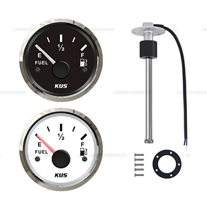 52mm Universal İşarəli Yağ Səviyyəsi Göstəricisi Sensorlu 12/24V