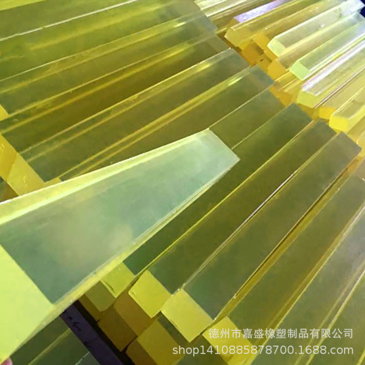 加工聚氨酯胶板弹力牛筋板pu板优力胶板棒减震聚氨酯板聚氨酯刮板