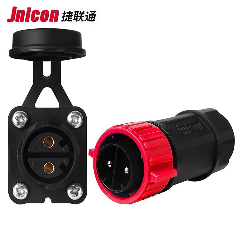 Jieliantong Direct Sale M25 Amazon Plug And Socket Set, Marine Trolling Motor Plug And Socket Double Screw