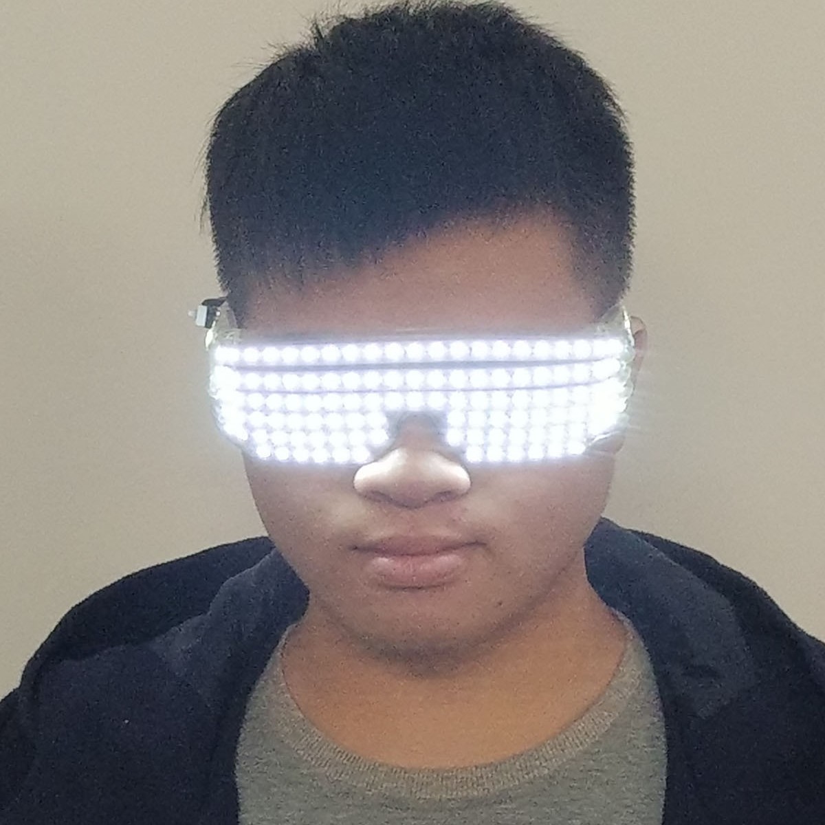 Gafas LED gafas luminosas barra luminosa gafas láser guantes láser rendimiento de la etapa Nuevo