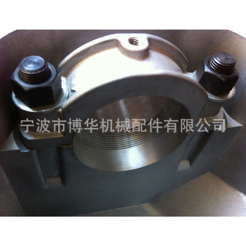 厂家供应卡箍接头 工业机械设备安装配件重力铸造