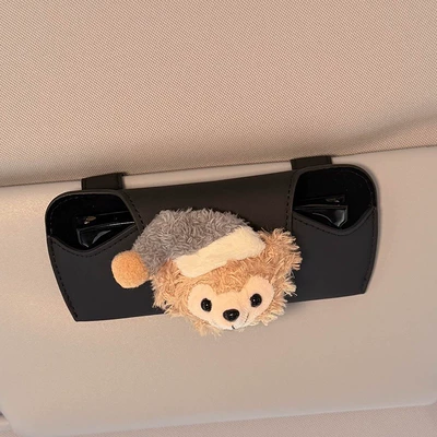 2025 New Car Glasses Car Glasses Clip/Bill Clip - boys-glasses-case-black