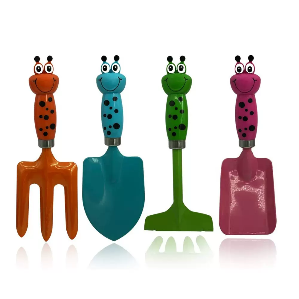 厂家批发儿童花园工具套装种植玩具挖沙用品套装园林工具