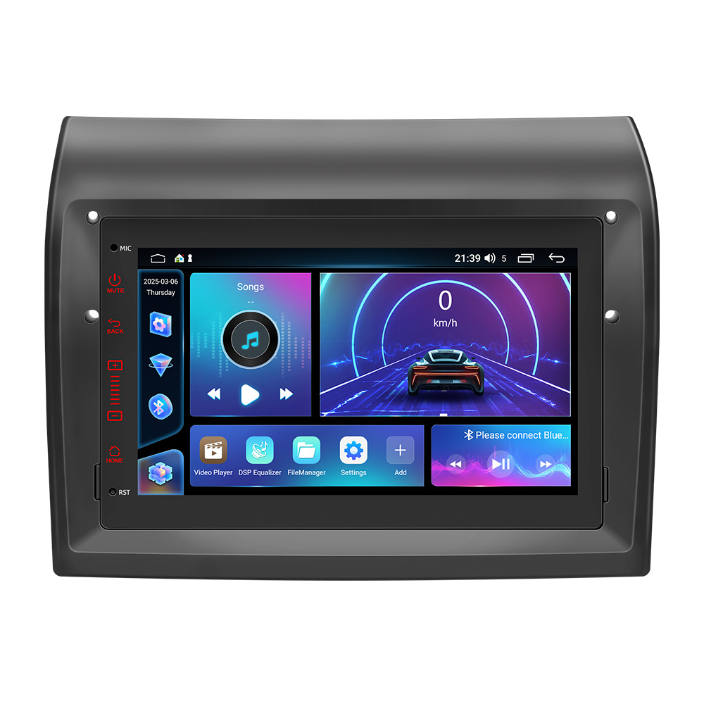 Aplicable para el modelo 07 - 15 de Fiat Ducato Android navegación carplay retroceso imagen todo-en - uno