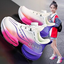 童鞋女童2026新款春季儿童赤兔8por运动鞋大童网面跑步篮球鞋女孩