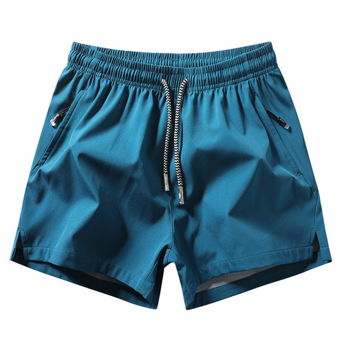 Live broadcast hit ice silk shorts, men's summer casual sports pants, mid-air quick-dry quarter pants