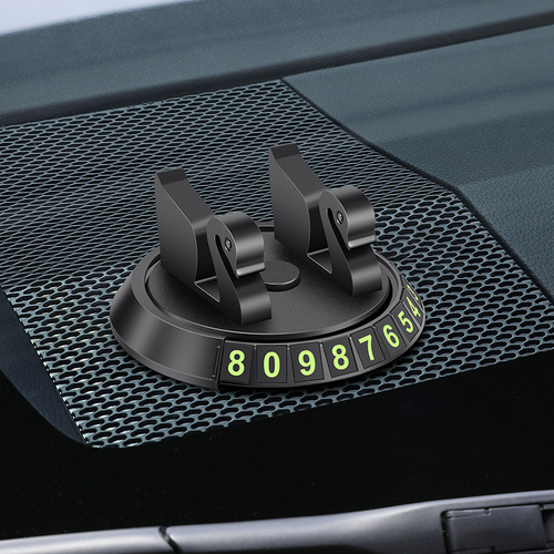 Car Phone Mount Parking Sign Car Parking Sign Mount Parking Aid Creative Multi-functional Parking Number Plate