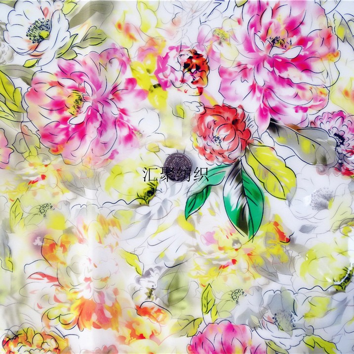 彩色喷绘数码印花   20丝单雾tpu数码印花 TPU薄膜数码印花面料
