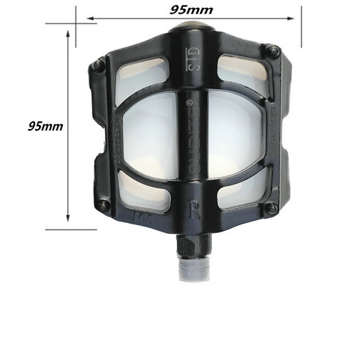 Mountain bike bearing pedals bicycle three-bearing pedals aluminum alloy 3-bearing pedals four-bearing pedal accessories