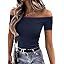 2026 Hot Sale Women Sexy Off Shoulder Short Sleeve Blouse_ecoleips.com