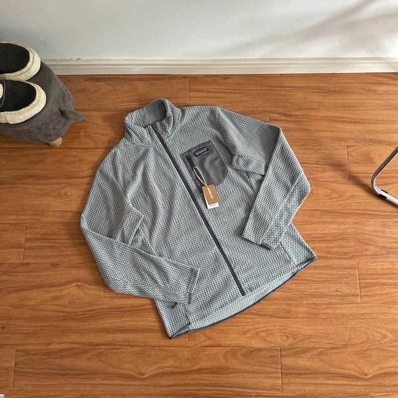 Pata巴塔M's R1Air Zip Neck户外保暖立领全拉链抓绒衣外套中间层|undefined
