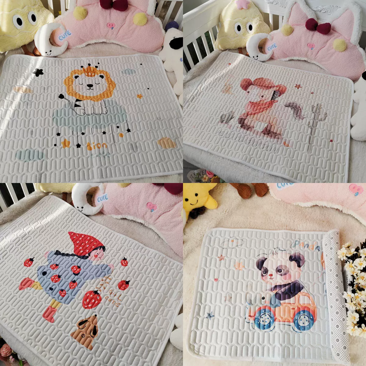【数码印花来图定制】婴儿A类针织隔尿垫姨妈垫月经垫生理期床垫