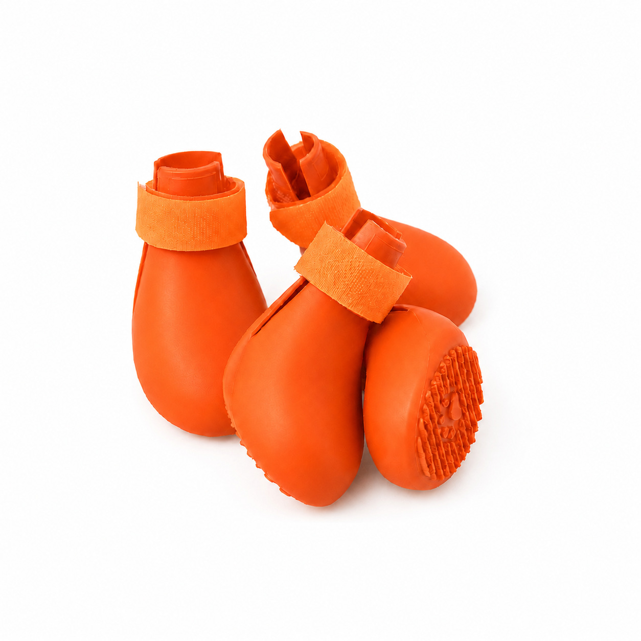 Mismo estilo zapatos de perro Botas de lluvia de silicona invierno Teddy mascota no gota anti-pie cubierta lindo pequeño perro grande anti-sucio image 11