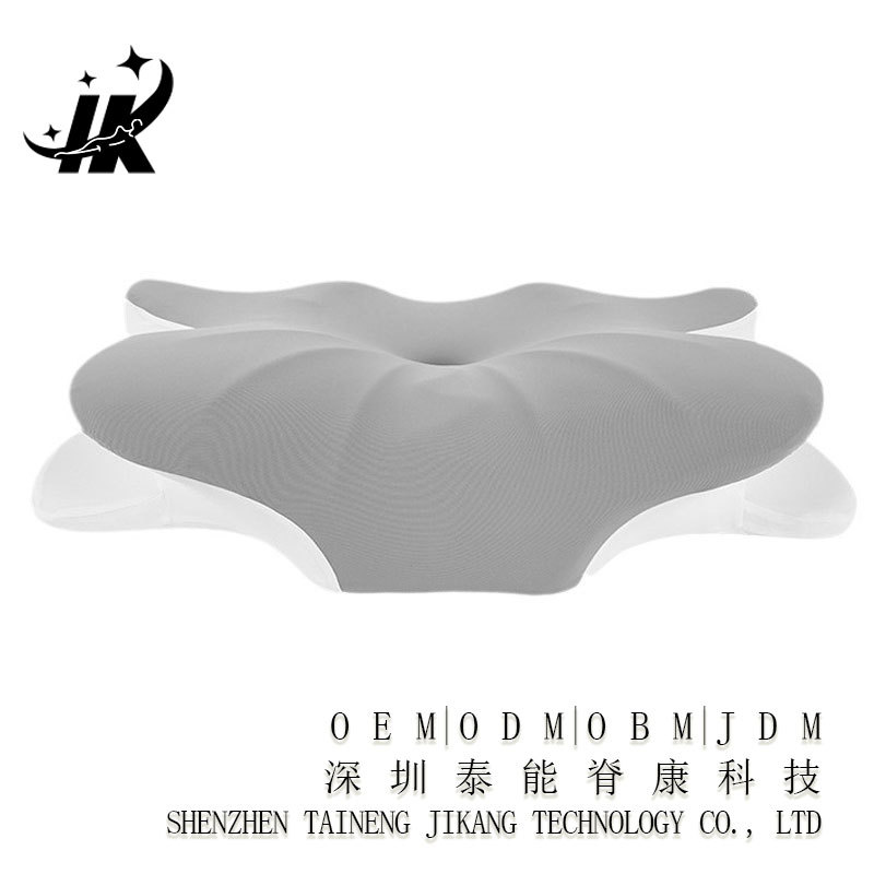 OEM personalizado memoria de algodón explosión tipo mariposa almohada de tracción cervical transfronteriza almohada de tracción ergonómica función de protección del cuello dormir lateral image 10