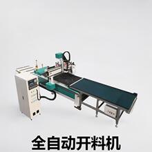 全自动木工开料机板式家具生产线 厂家直供木工木门橱柜门下料机