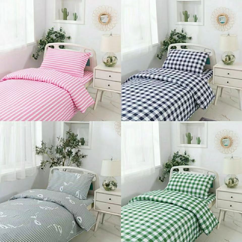 Hospital Bed Sheets Three-piece Set Medical Bedding Hospital Bed Special Quilt Cover Nursing Home Care Quilt Cover Clinic Quilt