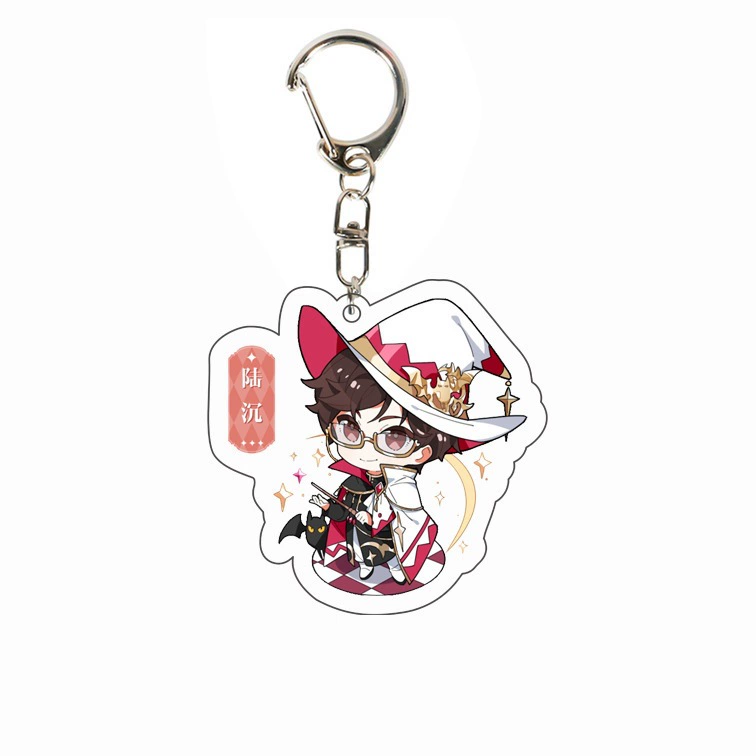 [Double layer] peripheral acrylic keychain