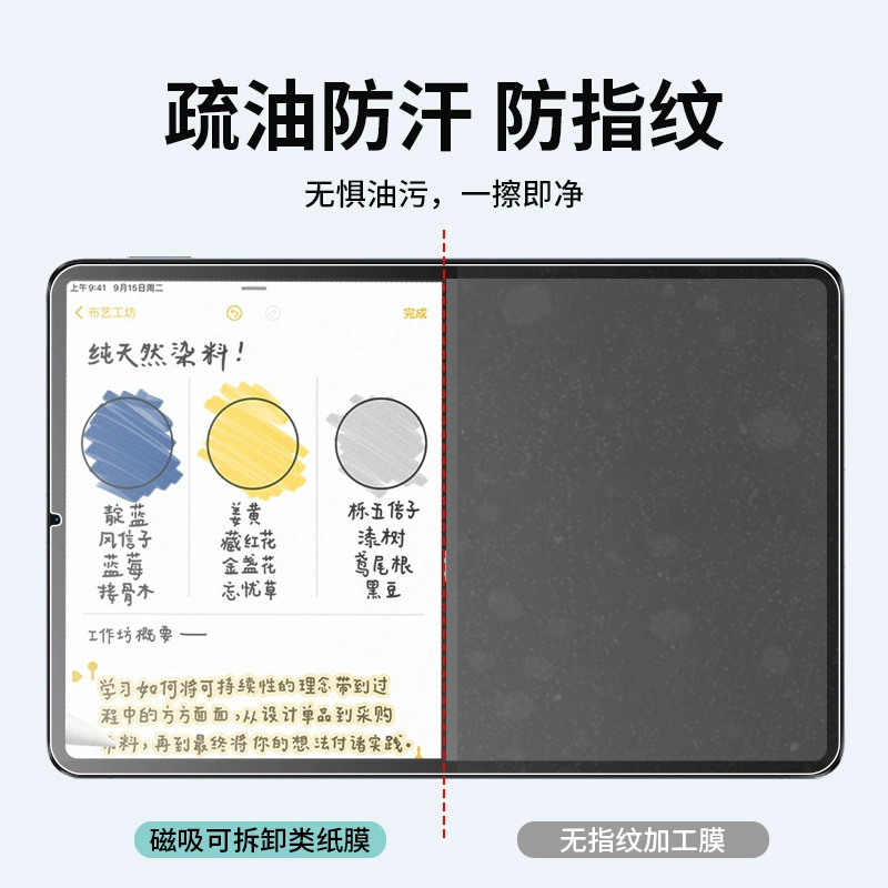 Подходит для планшетов Xiaomi, защитная бумажная плёнка типа 5/5 Pro, магнитное съёмное MIPAD, матовая для письма/рисования, стальное (защитное) покрытие