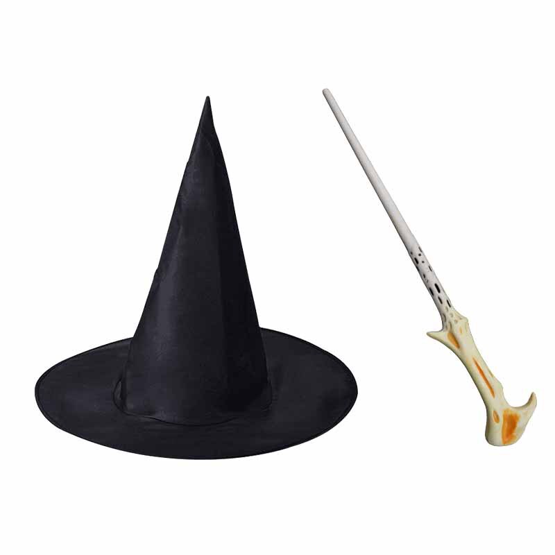 魔女魔法の帽子 cos ドレスアップ小道具ハロウィンウィザードハット魔女帽子プロムパーティーレイアウトハリーポッター|undefined