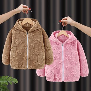 Children's Baby's Overalls Women's Anti-Dirty Dinner Bib Men's Baby's Autumn and Winter Outer Wear Foreign-style Children's Clothing Anti-dressing