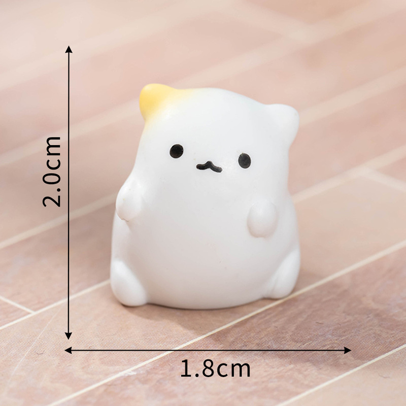 マイクロ風景クリエイティブかわいい子猫人形動物装飾品猫の巣牛乳瓶樹脂工芸品デスクトップ DIY アクセサリー|undefined