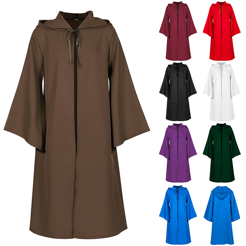 Cos Star Wars Cloak Halloween Costume Jedi Knight Cloak Cosplay Costume Star Wars Collaboration