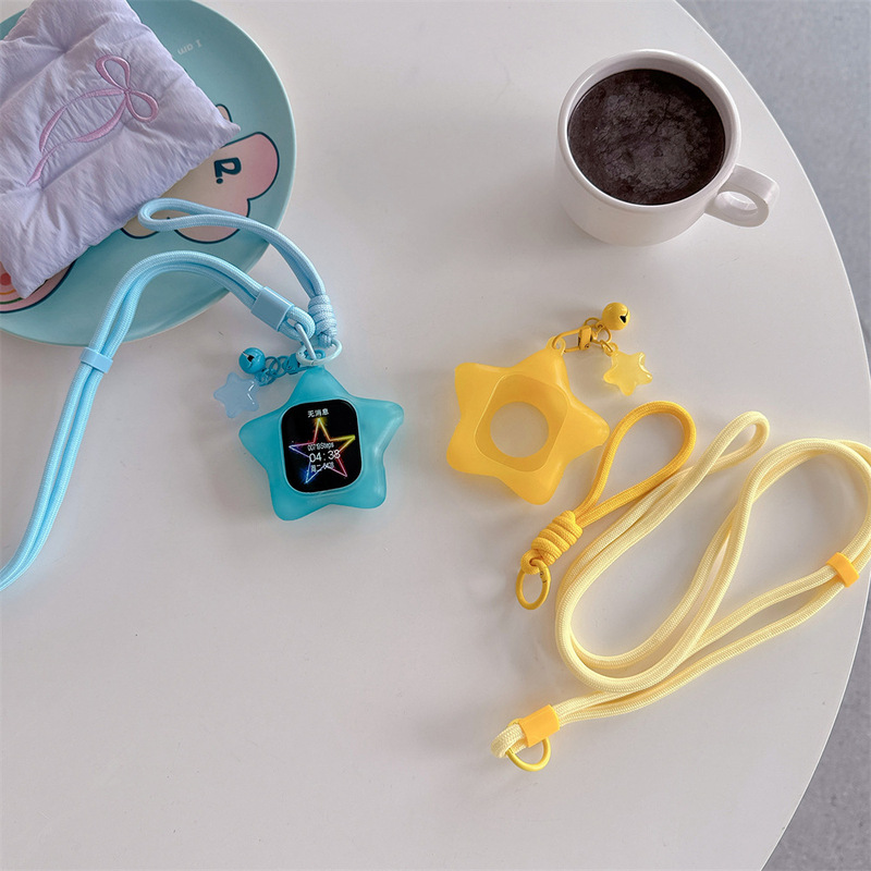 Luminous Star 7 Is Suitable for 6 Apple 3 Watches Apple 8Watchs11/10/9 Protective Case Ultra2 Set 5 Soft