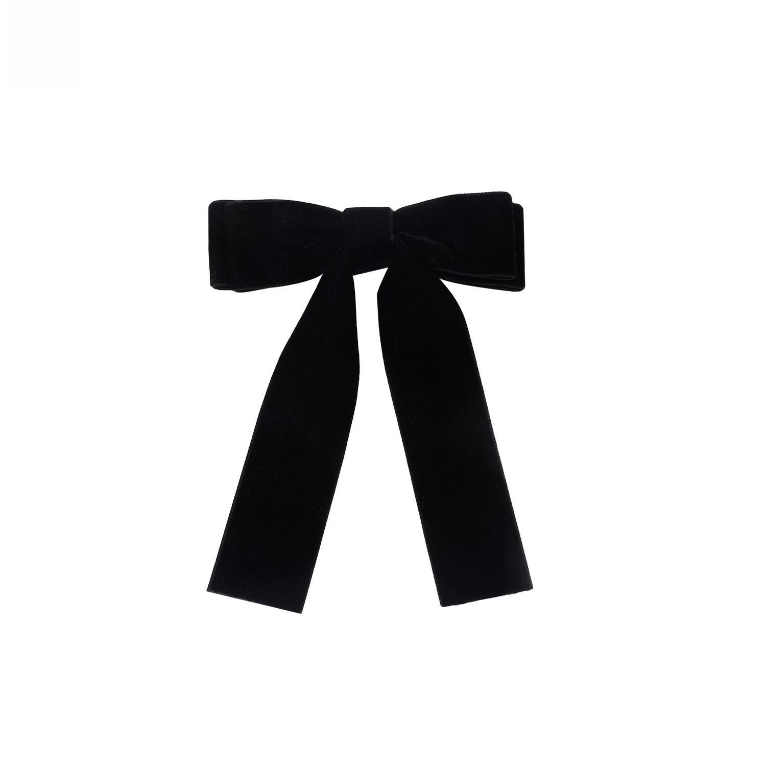 Qiyue bogen haarnadel Südkorea band stirnband samt einfache entenschnabel clip weibliche krawatte haar zubehör großhandel_voghion.com