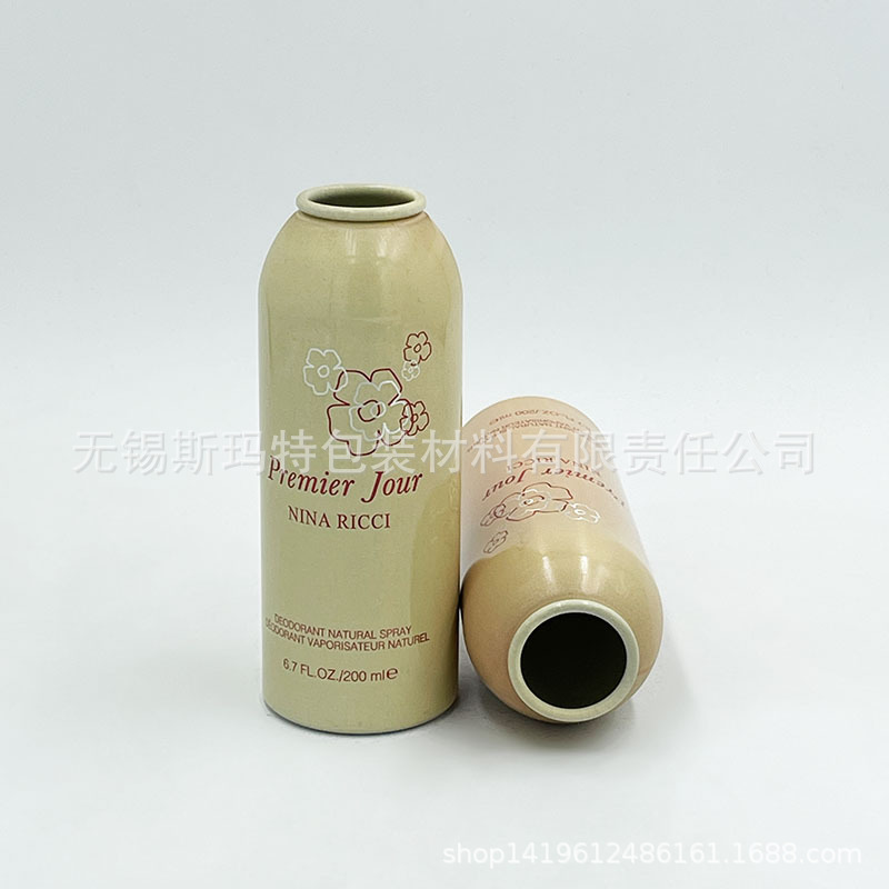 源头厂家200ml 气雾罐 金属铝罐 喷漆印刷