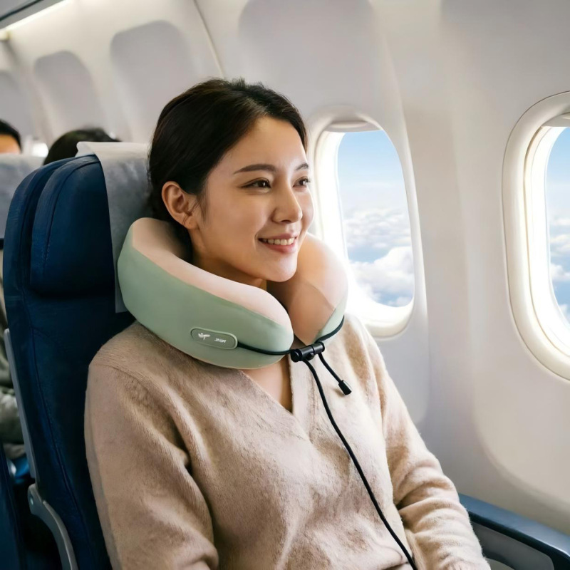 U-Shaped Pillow for Neck Protection, Cooling Sensation, Airplane Sleeping Pillow, Neck Pillow, Cervical Spine Neck Support Pillow, Portable Storage Box, U-Shaped Pillow U-Shaped Pillow for Neck Protection, Cooling Sensation, Airplane Sleeping Pillow, Neck Pillow, Cervical Spine Neck Support Pillow, Portable Storage Box, U-Shaped Pillow