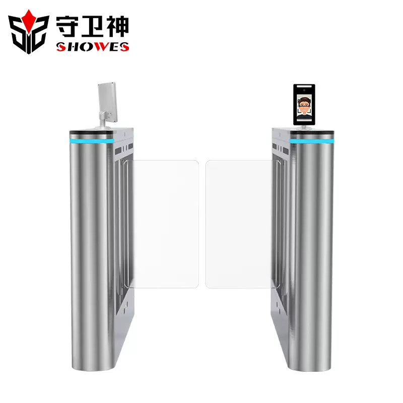 守卫神学校摆闸人行通道闸机人脸识别门禁系统出入口机信息推送