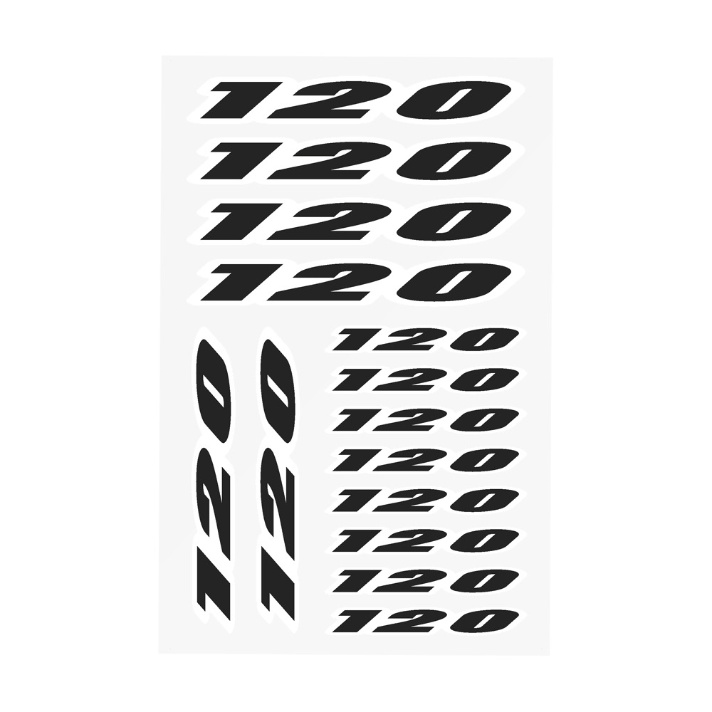 Pegatinas digitales para Triumph Bonneville T120 Motorcycle Caren Decal Universal Pegatinas
