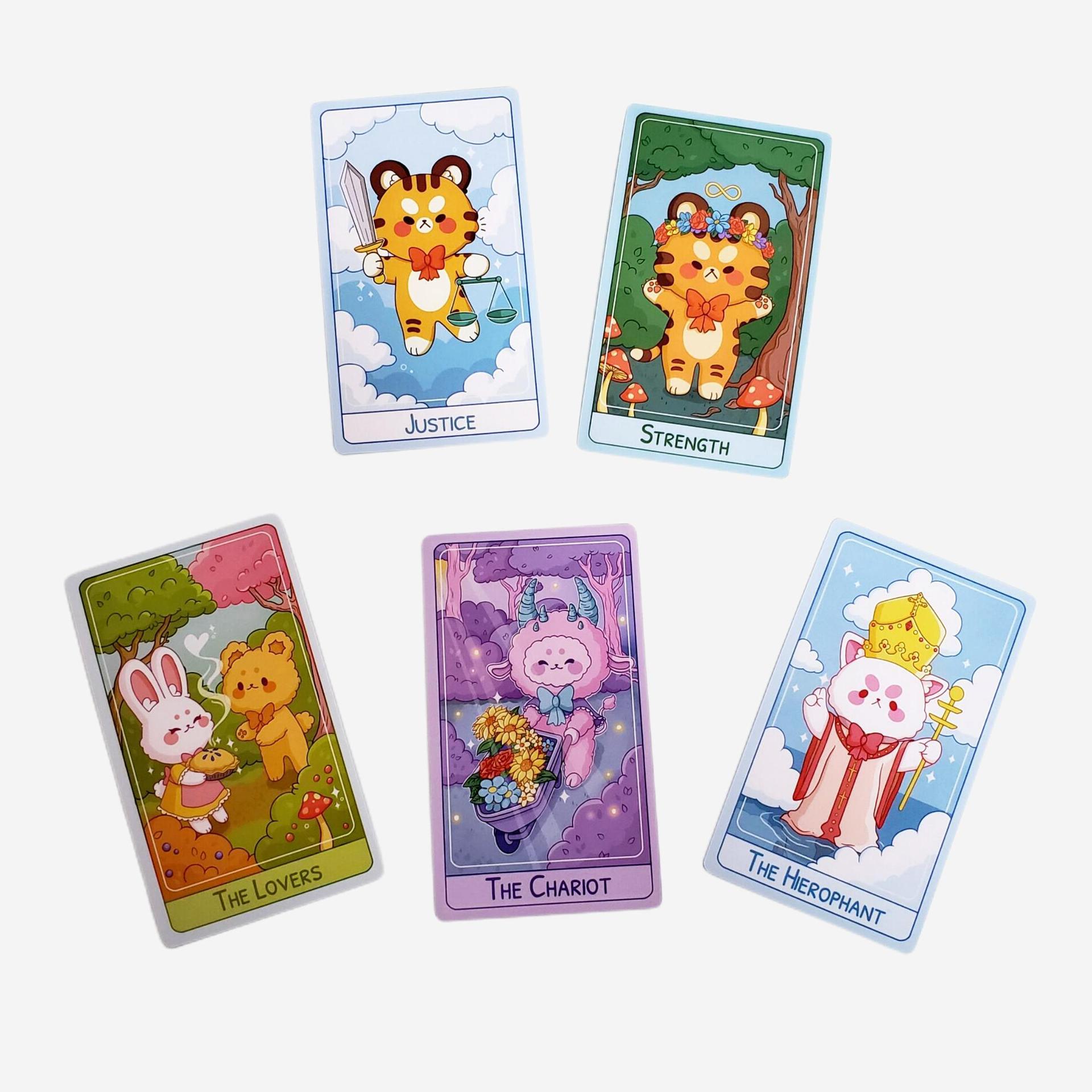 Bumbleberry Hollows Tarot Party Board Game Cards Set_voghion.com