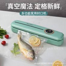 家用食品全自动真空机封口机密封机厨房真空保鲜机干湿果肉包装机