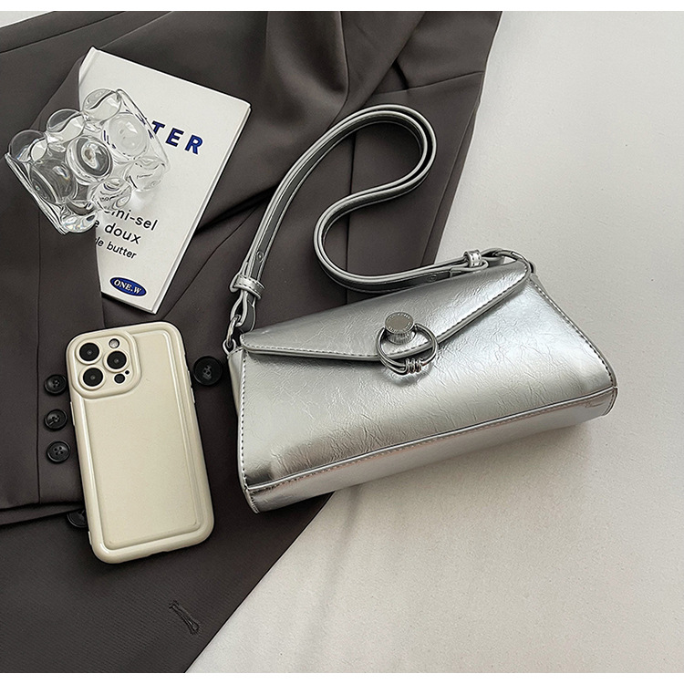 Die beliebte kleine quadratische High-End-Mode-Sticktasche aus Ölwachsleder dieses Jahres, einfache Umhängetasche mit einer Schulter_voghion.com