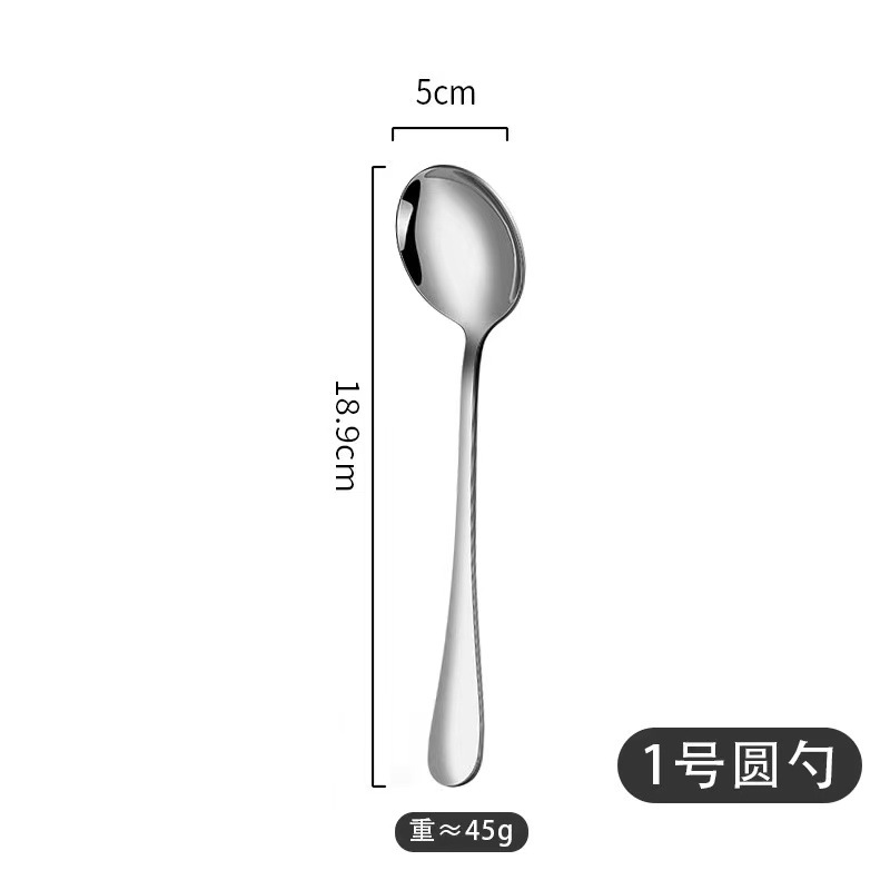 Transfronterizo 1010 cuchillo de acero inoxidable tenedor cucharas para el hogar suministros hoteleros de café cuchillo de filete comida occidental cubiertos al por mayor