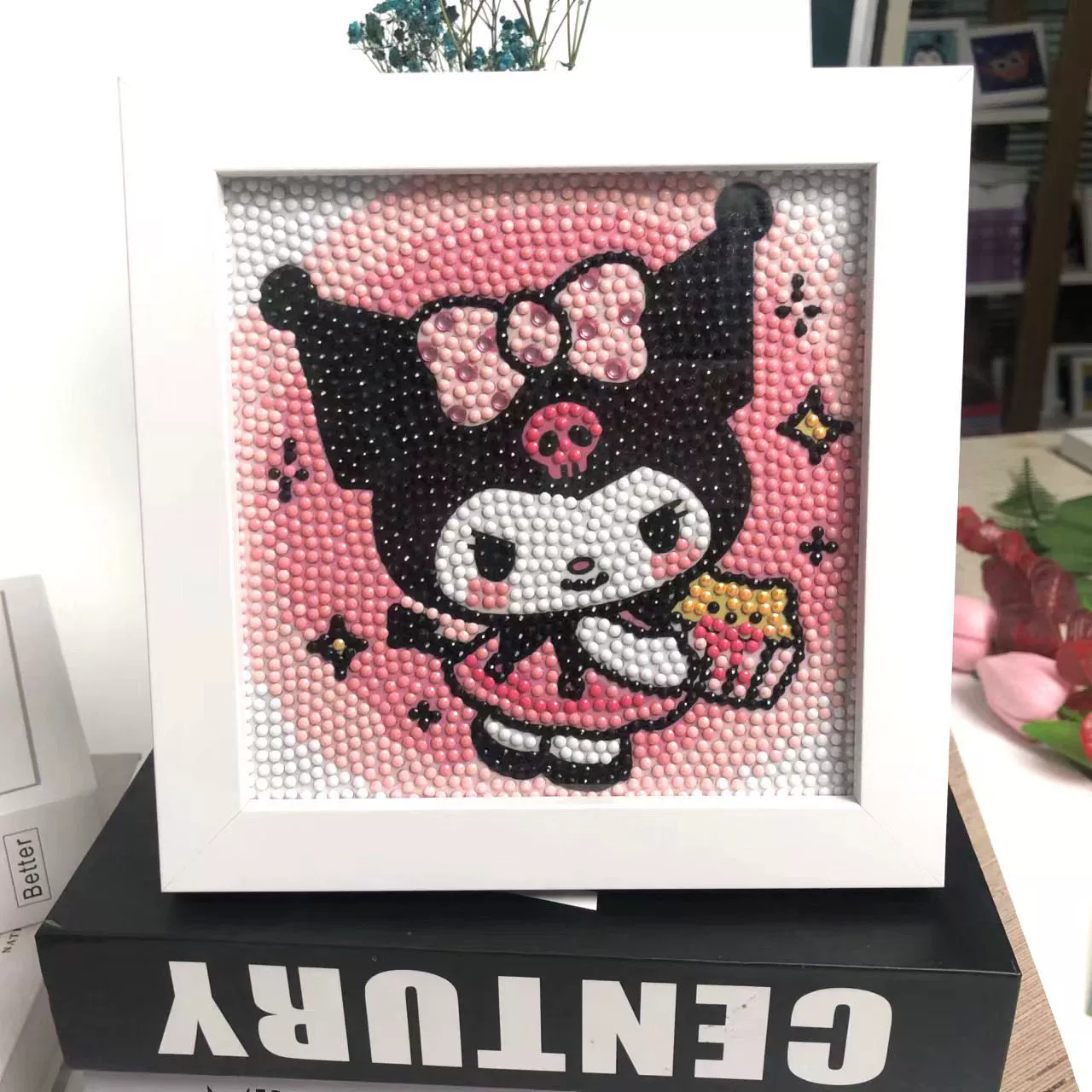 Набор для алмазной вышивки (Sanrio) Пикачу в раме, 17×17 см, комплект для полного стежка DIY