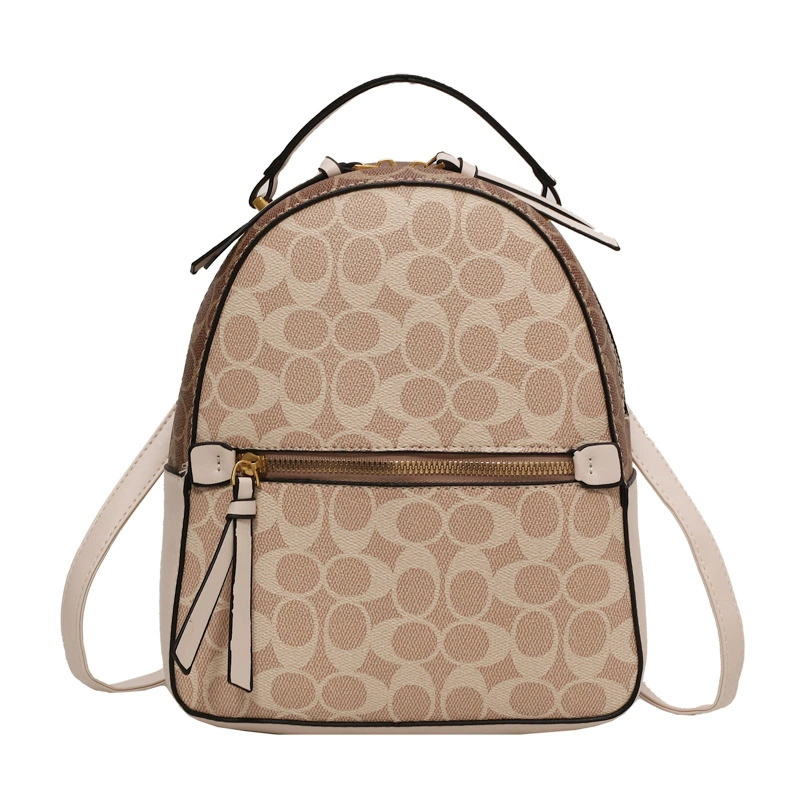 Retro backpack, summer trend fashionable universal ultra light one-shoulder bag to go out for traveling, 2023 collection