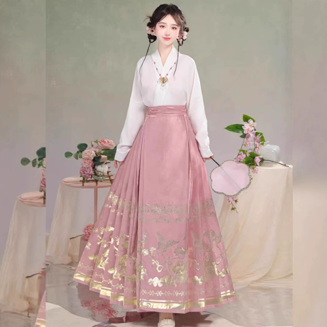 Весенняя новая юбка с лапшой из бабочки