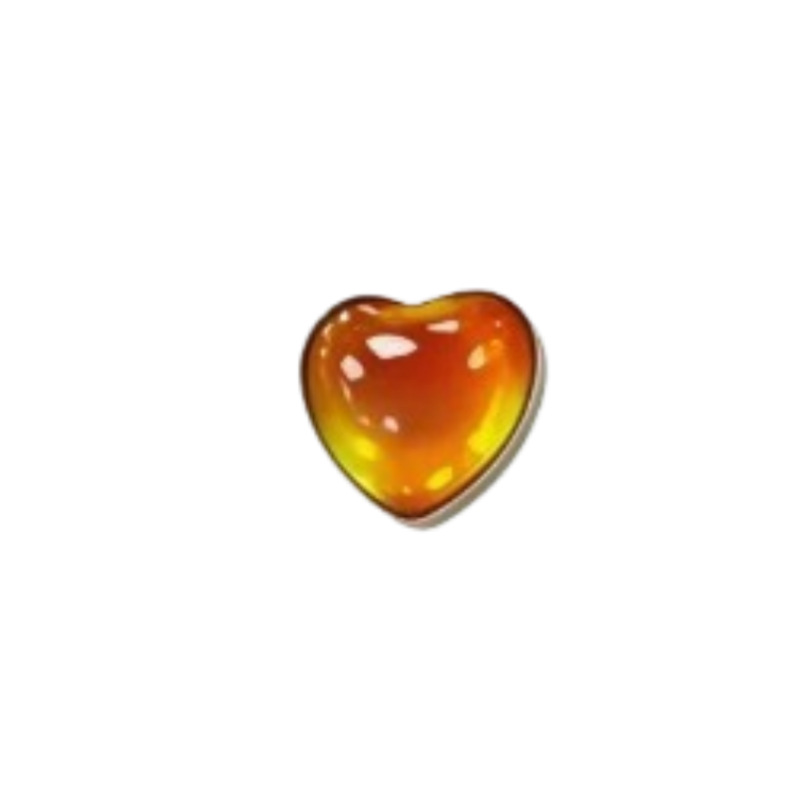 G23 Titanium Heart-Shaped Enamel Resin Ear Studs, Cartilage Piercing Jewelry, Flat Back Earrings detail image 12
