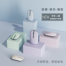 磁吸充电无线鼠标静音蓝牙笔记本电脑配件礼品印制LOGO跨境亚马逊