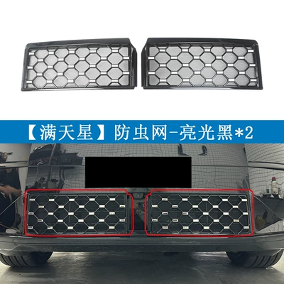 Suitable for the Xpeng Automobile anti-insect net - xiaopeng-26-gx-starry-sky-black-lacquer2
