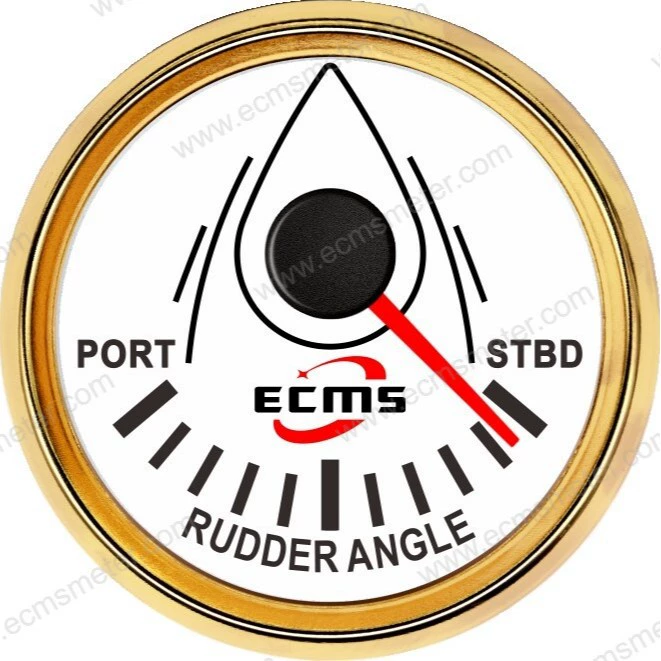 Индикатор угла поворота руля для скоростных катеров, яхт, круизных судов, роскошных лодок, рыболовных судов, инженерных судов, морских аксессуаров
