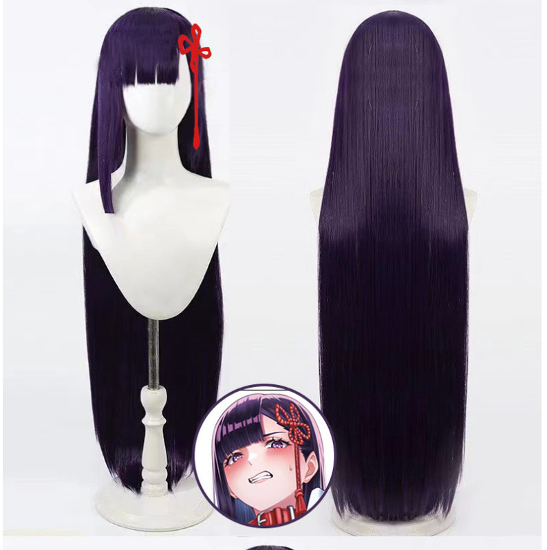 Shancheng Love cos Wig Japanese Anime Magic City Slave Yamashiro Ren dark purple