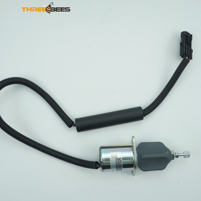 发电机配件 熄火电磁阀612600180175 24V