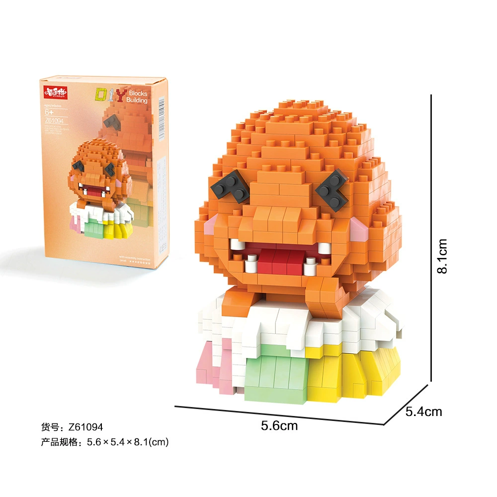 Mini Building Block Set — Sanrio-style Small-Particle Constructor Figures, Gift for Kids