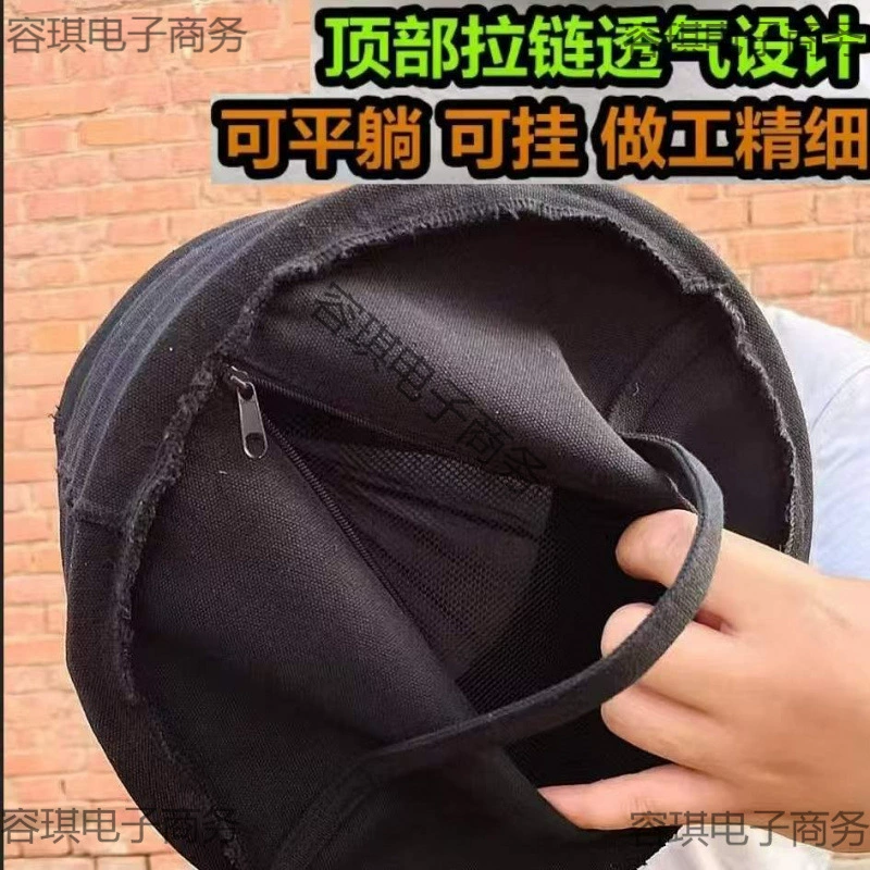 Новая клетка для сбора пчел, новый полный набор пружинной автоматической клетки для сбора пчел, складная клетка для сбора пчел из дышащей сетки из черной ткани